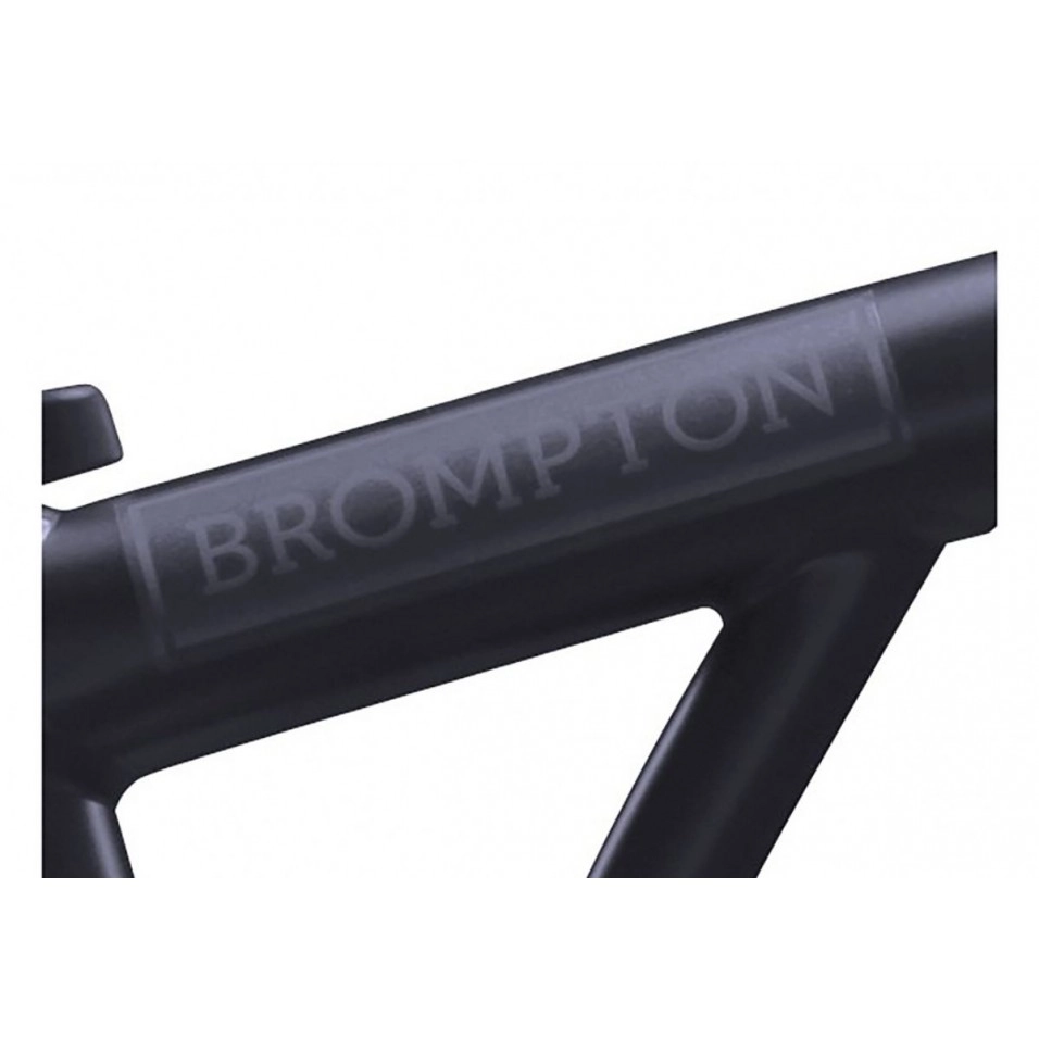Adhesivo Cuadro Brompton Logo - Negro Edition 3 Adhesivo Cuadro Brompton Logo - Negro Edition