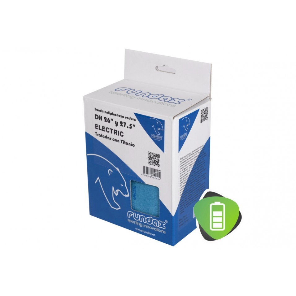 Banda Antipinchazos Fundax Electric DH 26" / 27.5" Pack 3 Banda Antipinchazos Fundax Electric DH 26" / 27.5" Pack